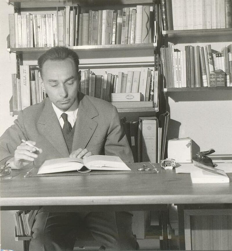 Retrato de Primo Levi