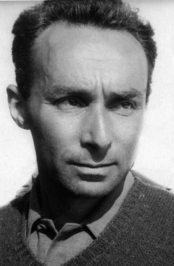 Retrato de Primo Levi