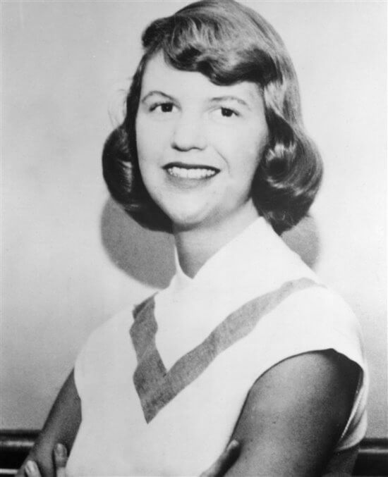 La poeta Sylvia Plath