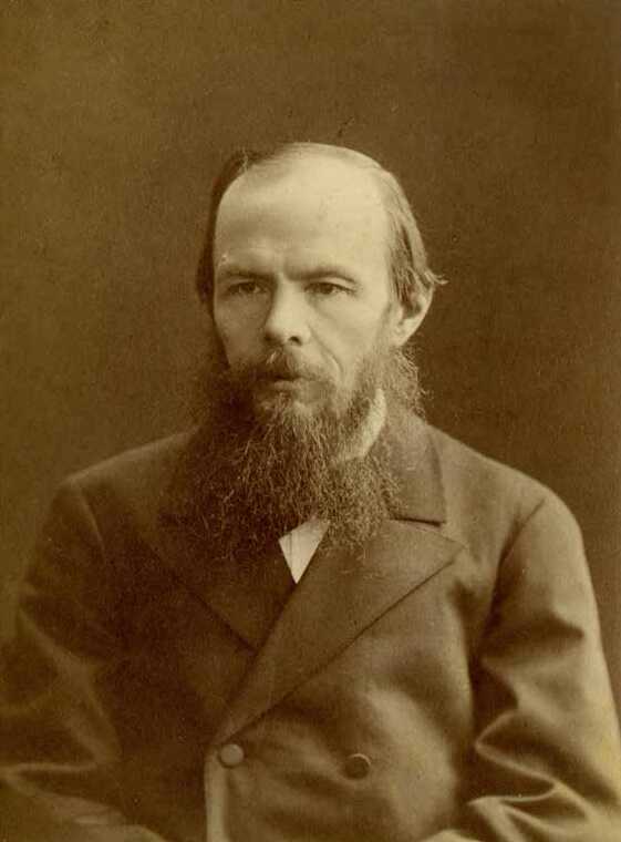 Fotografía del escritor del realismo ruso Dostoyevski