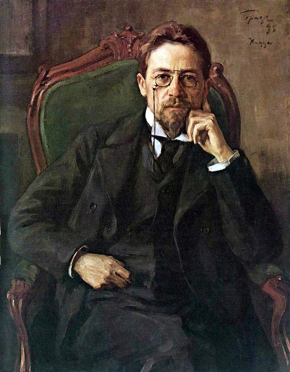 El escritor del realismo ruso Chejov