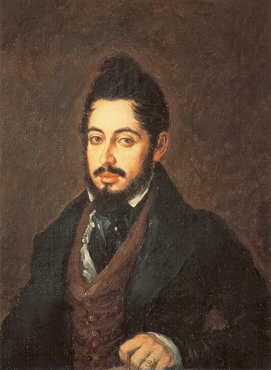Retrato de Larra por Gutiérrez de la Vega