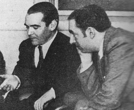 Pablo Neruda y Federico García Lorca