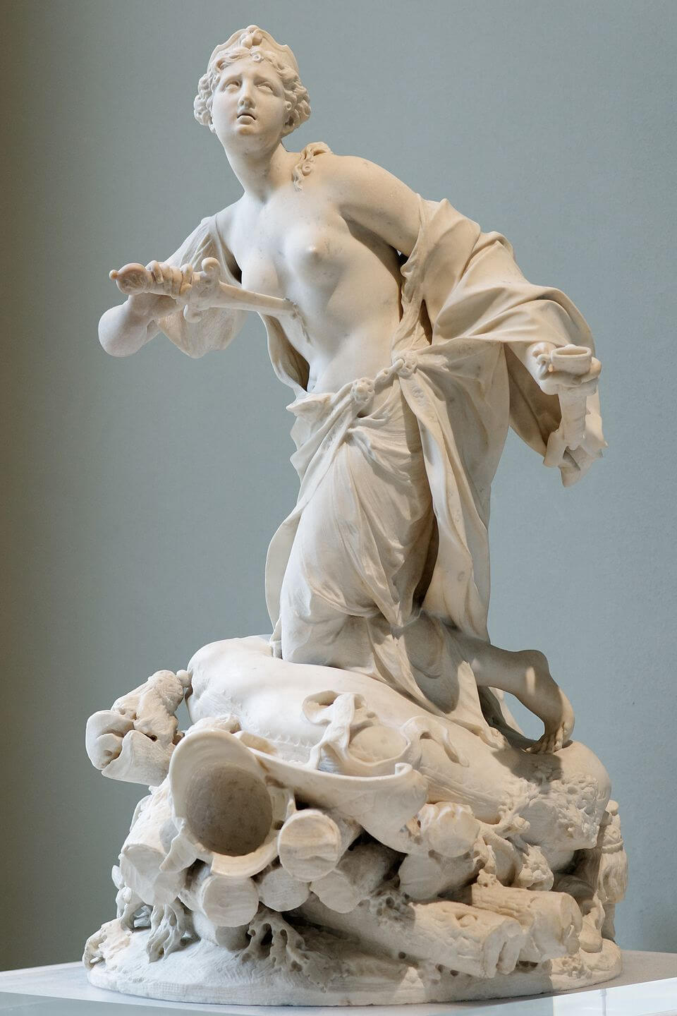 La muerte de Dido, de Cayot