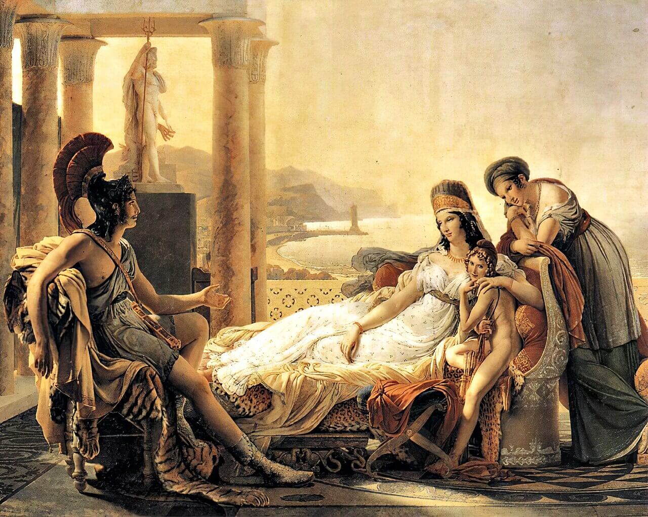 Dido y Eneas según Guerin
