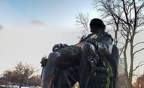 Escultura de Shakespeare en Chicago