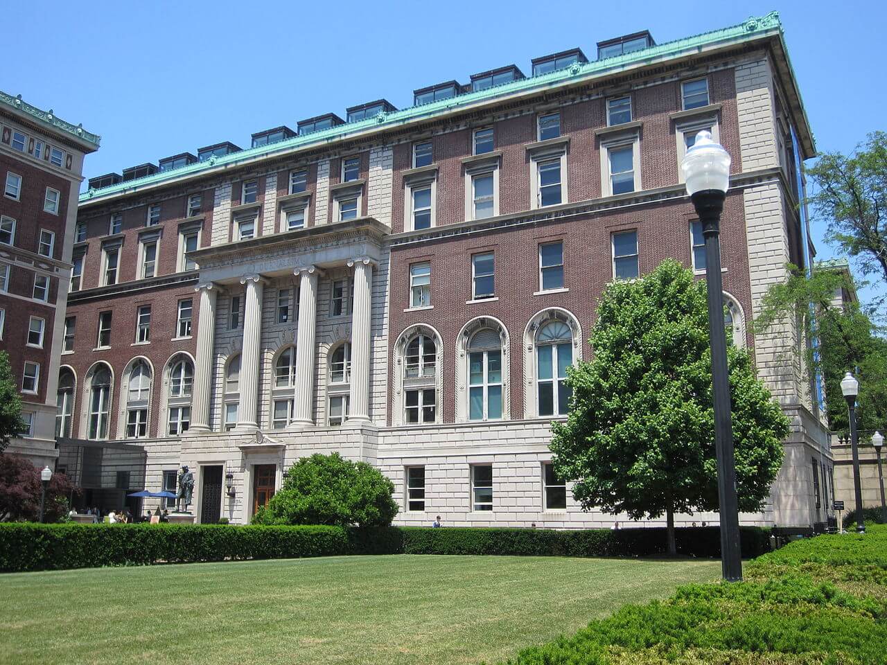 El Pulitzer Hall en la Universidad de Columbia