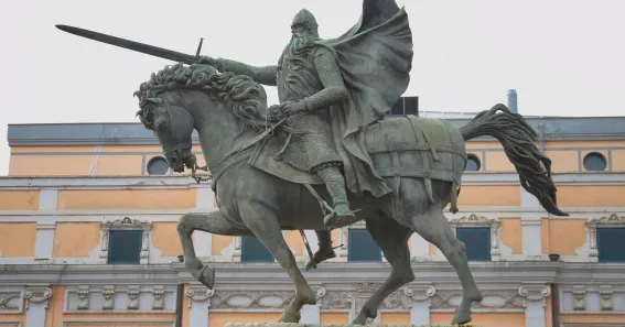 Escultura del Cid en Burgos