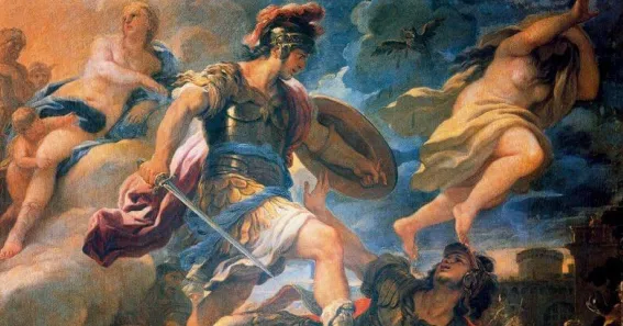 La Eneida de Virgilio vista por Luca Giordano