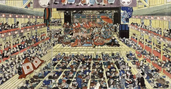 El teatro kabuki en Japón
