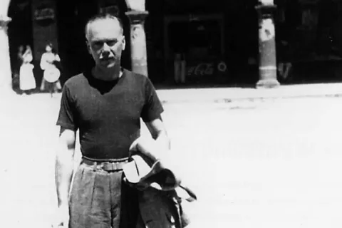Luis Cernuda durante sus años de exilio