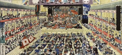 El teatro kabuki en Japón