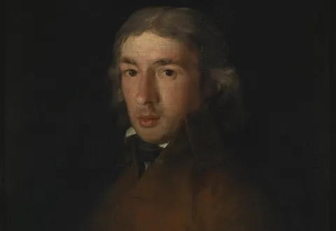 Retrato de Leandro Fernández de Moratín pintado por Goya
